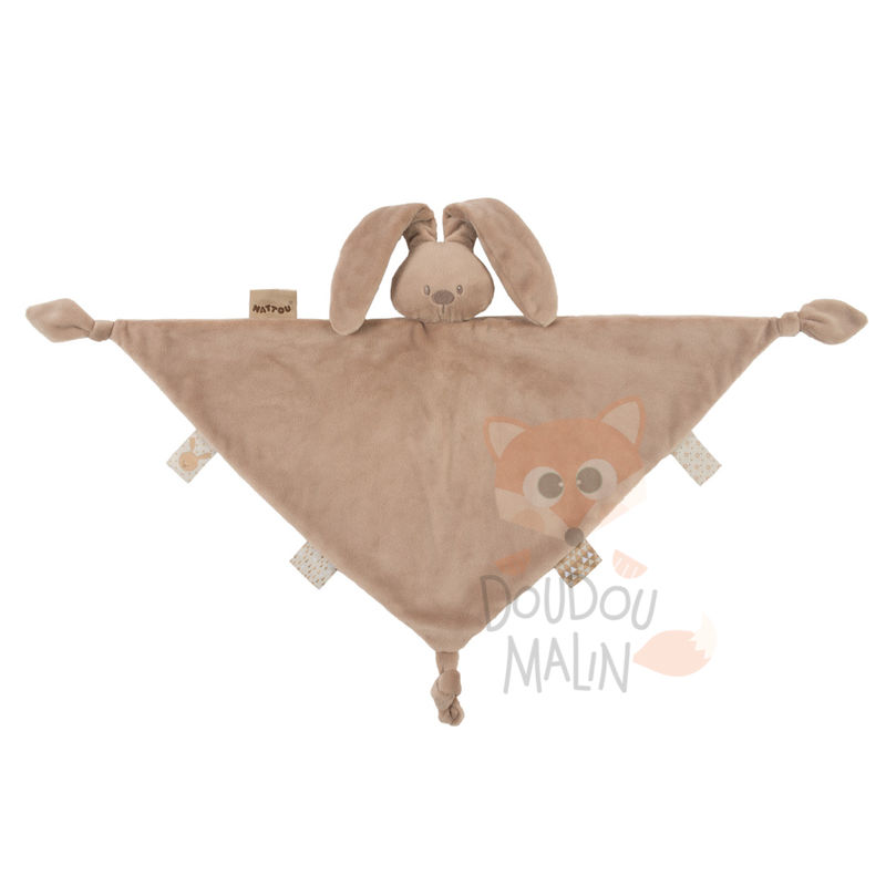  lapidou maxi triangle lapin marron taupe 